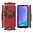 Slim Armour Tough Shockproof Case / Finger Ring Holder for Vivo Y17 / Y12 - Red